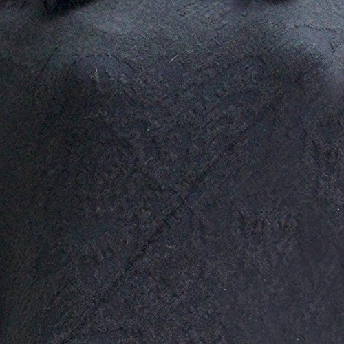 matelco women's wool knitted long poncho