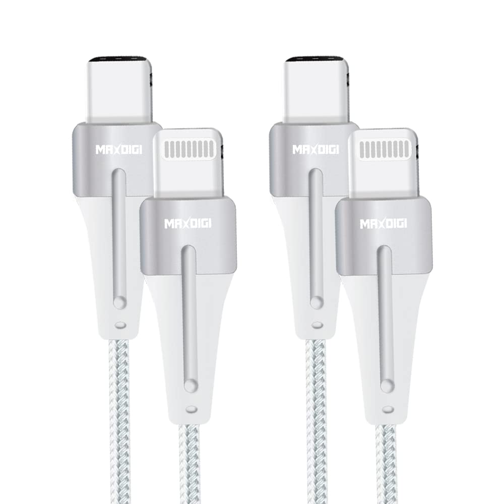 MAXDIGI Original iPhone Charger Cable USB C to Lightning 1M Apple MFi Certified - Fast charging Lightning to Type C Charge Compatible with iPhone 14 13 12 11 Pro Max XR XS X, iPad,iPod,Macbook Pro Air