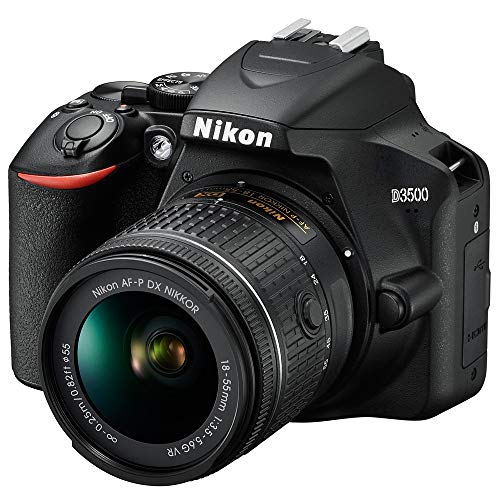 Nikon D3500 DSLR Camera w/AFP DX 1855mm VR and 70300mm Double Zoom