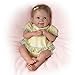 Tummy Tickles Coos, Giggles and Moves Her Legs - So Truly Real® Lifelike, Interactive & Realistic Newborn Baby Doll 18-inches  by The Ashton-Drake Galleries