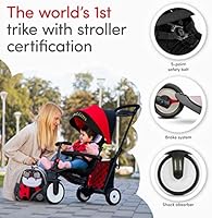 smartrike str5 tots 7 in 1 folding trike fox