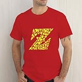 Heroes And Villains Dragon Ball Z Red Tshirt Medium