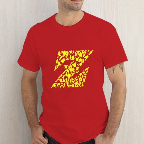 Heroes And Villains Dragon Ball Z Red Tshirt Medium