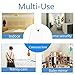 FULAO Spy Clothes Hook Cam Full HD Covert 1280p Recorder Camera White