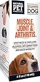 Natural Pet Pharmaceuticals by King Bio Muscle, Joint and Arthritis Control for Dog, 4-Ounce