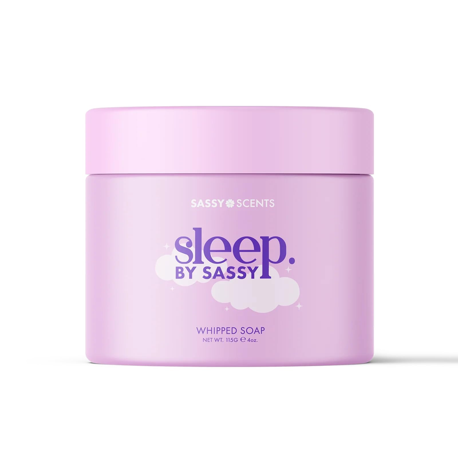 Sassy Scents Sleep Whipped Soap | Cleansing + Nourishing | Relaxing Scent | 115g