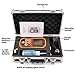 LotFancy Digital Ultrasonic Thickness Gauge Tester Meter, Range 1.2-220mm, with Hard Storage Box