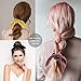 Hair Scrunchies with Bow - 6 Pack Elegant Cute Bow Scrunchies for Hair Elasitc Ponytail Holder