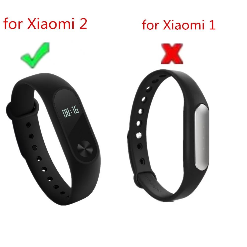VANPLUS Qualitäts-Art- und und Schutzhülle für Xiaomi Mi Band 2 Smart-Armband-Zusätze (No tracker )