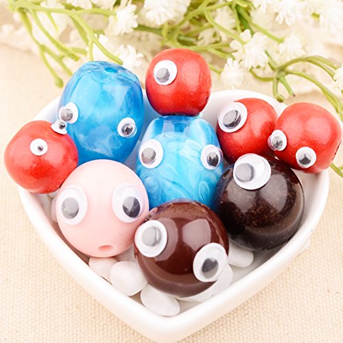 DECORA 600 Pieces Big Googly Eyes for Scrapbooking and Crafts Decorations
