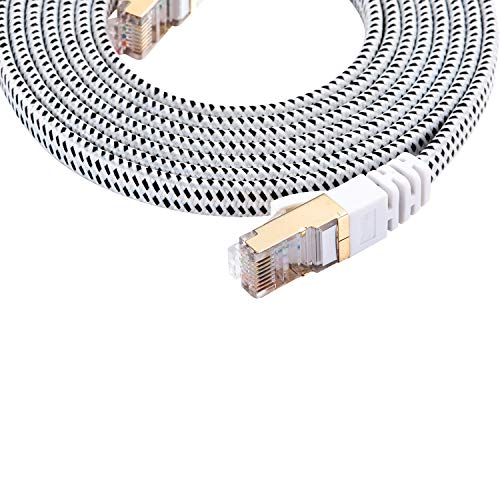 Cat 7 Cable, DanYee Nylon CAT7 High Speed Professional Gold