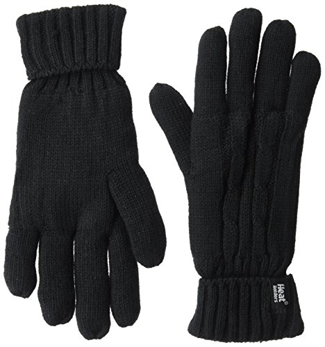 Heat Holders Women's Gloves, Black, Small/Medium
