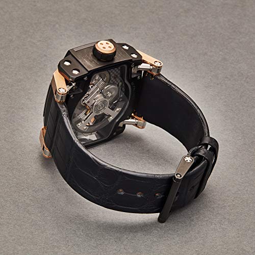 Romain-Jerome-Mens-Moon-Orbiter-Flying-Tourbillon-Watch-Grey-Dial-and-Sapphire-Crystal-Black-Leather-Strap-Swiss-Made-Watch-for-Men-RJMTOMO00301