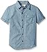 Crazy 8 Big Kid Boy Chambray Printed Woven Shirt