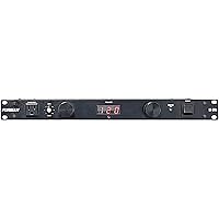 Furman M-8Dx Standard Level Power Conditioning, 15 Amp, 9 Outlets with Wall Wart Spacing, Pullout Lights, Digital Voltmeter B