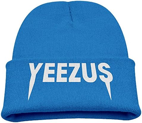 Babala Kanye West Yezzus Boys And Girls Knitted Beanie Cap Hat Knit Skully Hat RoyalBlue