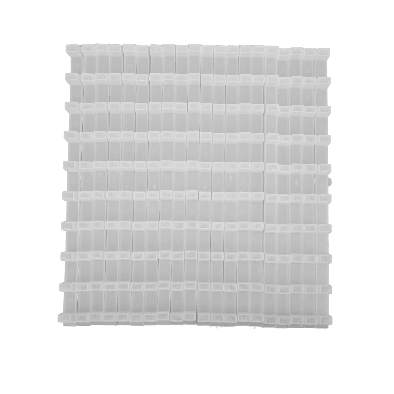 Qcwwy Beehive Frame Spacers Plastic Spacing Bee Frames 20Pcs Beekeeping Spacing Tool for Beekeeping Supplies