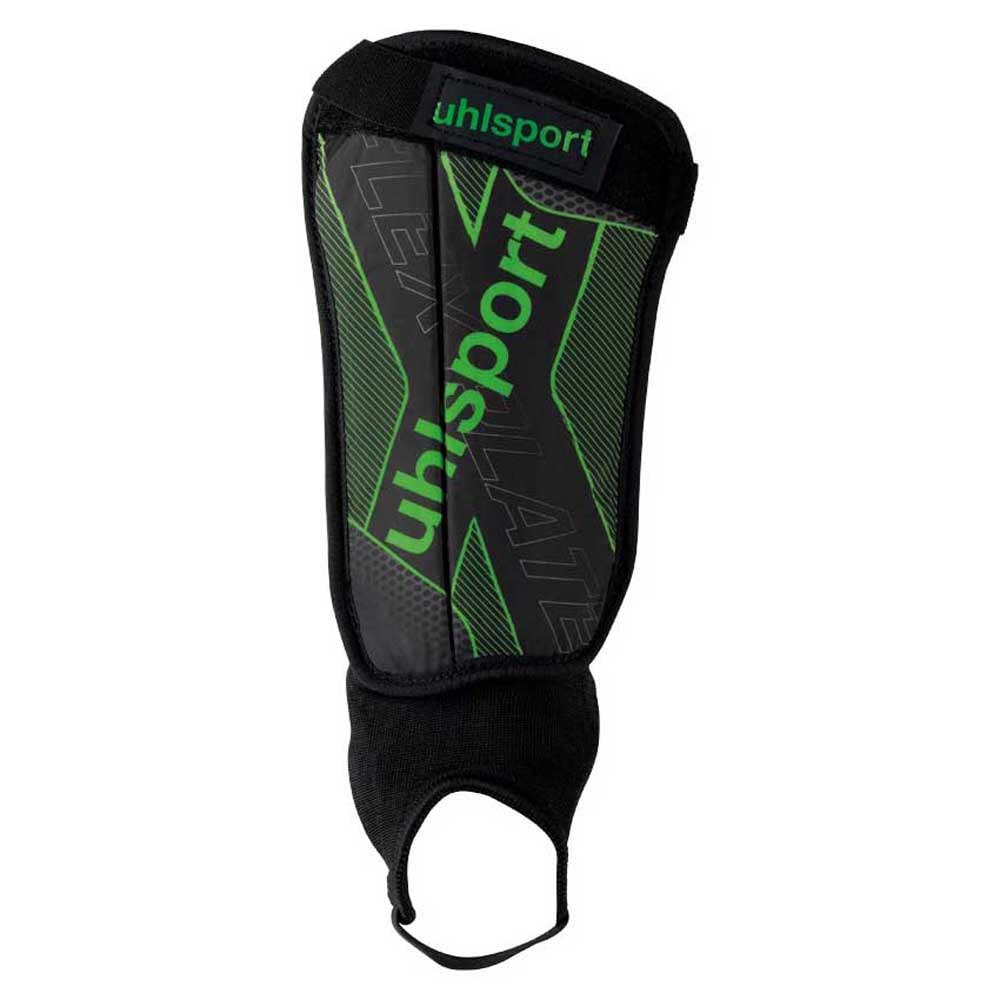 UHLSPORT Flex Plate Protector Black/Fluo Green/Silver M