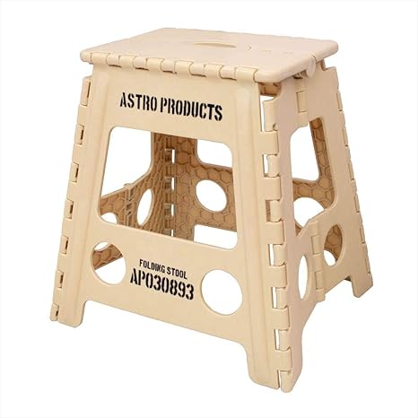 Amazon Co Jp Ap フォールディングスツール Tan 椅子 踏み台 脚立 イス 台 軽い 折りたたみ 収納 コンパクト おしゃれ インテリア シンプル ミリタリーカラー アウトドア 作業 ホーム キッチン