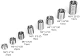 Yosoo M8 Helicoil Insert Screw Sleeve M6-M8 1D-3D Stainless Steel Thread Repair view 4