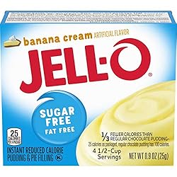 Jell-O Instant Banana Sugar-Free Fat Free Pudding