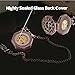 Watch,Mens Pocket Watch,Classic Skeleton Steampunk Mechanical Automatic Hand Wind Watch