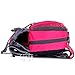 egogo Travel Sport Waist Pack Fanny Pack Bum Bag Hiking Bag with Water Bottle Holder S2209 (Rosy)