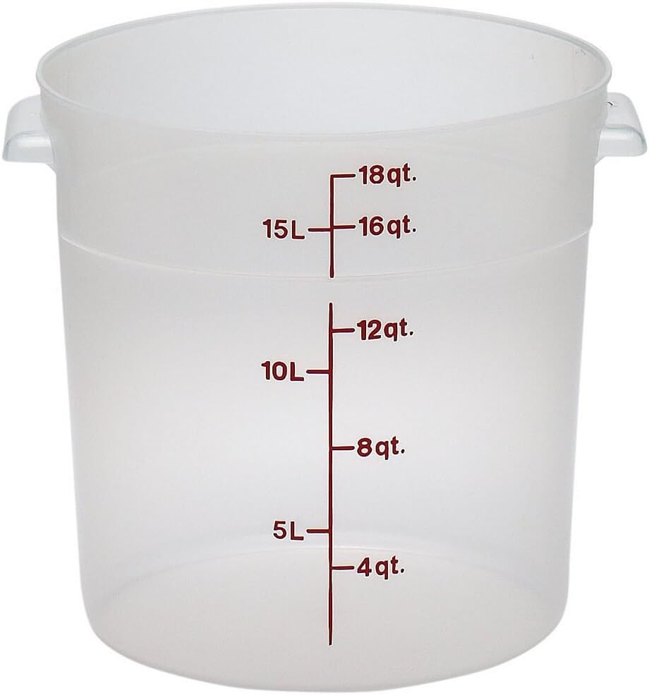 Cambro Translucent Round Food Storage Containers