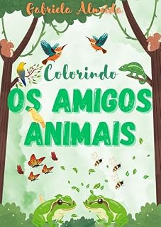 Livro Colorindo os Amigos Animais
