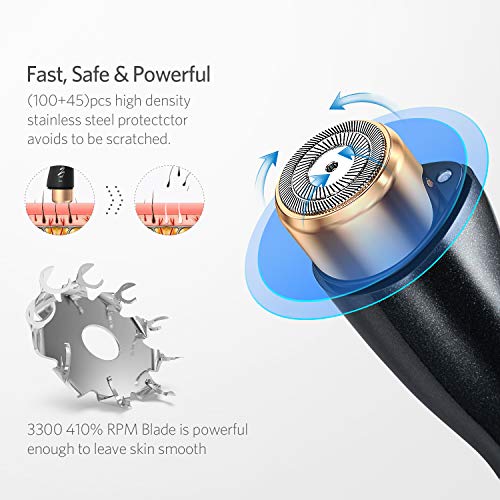 Hair Remover, I.FM Waterproof Painless Hair Removal Miniature Female Facial Hair Remover