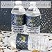 Royal Prince Baby Shower Water Bottle Labels - Shiny Foil - 24 Stickers