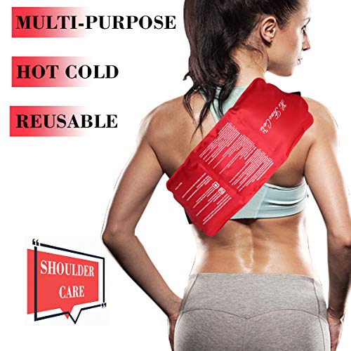 Pain Relief Flexible Ice Pack for Injuries Hot & Cold Therapy Reusable