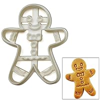 Happy Gingerbread Man cookie cutter, 1 pc, Ideal for Christmas or Birthday Parties