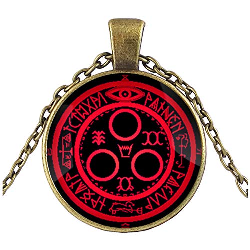 New Fashion Jewelry Silent Hill Halo of The Sun Necklace Jewelry Silent Hill Halo of The Sun Pendant Glass Cabochon Necklac