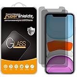 Supershieldz (2 Pack) Designed for Apple iPhone 11 and iPhone XR (6.1 inch) (Privacy) Anti Spy Tempered Glass Screen Protector, 0.33mm, Anti Scratch, Bubble Free