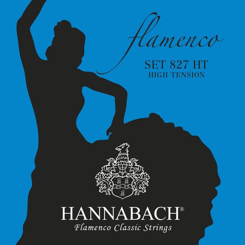 Hannabach classical guitar strings Flamenco Series 827 High Tension set Made in Germany - 827HT
