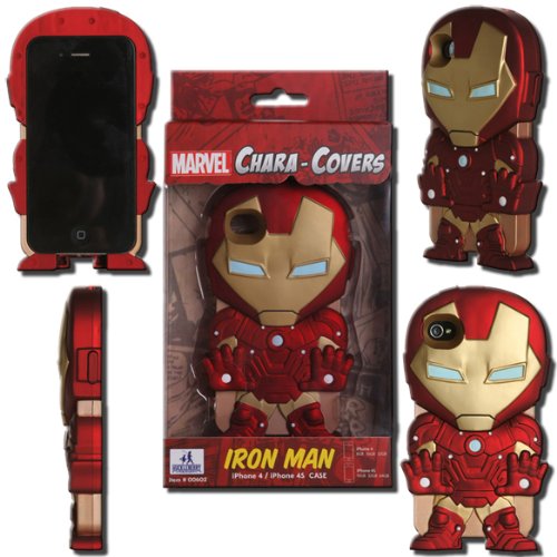 Marvel Chara-Cover Series 1 iPhone Cover 4/4S - Iron Man
