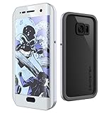 Galaxy S7 Edge Waterproof Case, Ghostek Atomic 2.0 Series for Samsung Galaxy S7 Edge (Silver)
