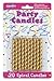 20 Pkg ~ Culpitt Gold Spiral ~ Cake Decorating Candles