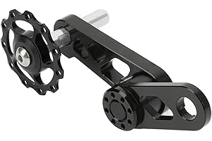 Single Speed Chain Tensioner, Aluminum Alloy Folding Bike Chain Stabilizer Bike Chain Tensioner for Single Speed Folding Bike