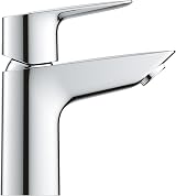GROHE Start Edge Basin Mixer Chrome with Push Open Waste 28 mm Cartridge view 6