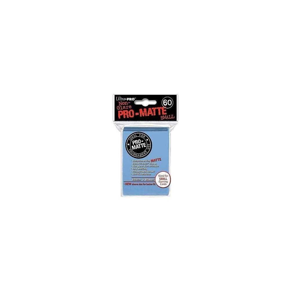 Ultra Pro 60ct Pro-Matte Light Blue Small Deck Protectors