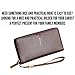 New Credit Card Holder Wallet Organizer For Women And Men With Leather Business iPhone Case Multifunction Protector Blocking For Travel Security