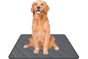 VOLUKA Dog Crate Bed Mat - Washable Kennel Pad, Anti - Slip Dog Crate Pad is Perfect for Dog Bed,Crate and Kennel, Grey (18Wx29L)