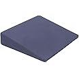 Essential Medical Supply Sloping Cushion for Comfortable Sitting - 4 Inch Foam Wedge Pillow Sits You Back in The Chair or Provide Support in a Car, Recliner, or Wheelchair 18in x 16