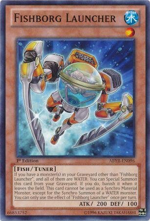 Yu-Gi-Oh! - Fishborg Launcher (ABYR-EN096) - Abyss Rising - 1st Edition - Common
