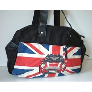 Sac cabas avec le drapeau anglais et la Mini Union Jack