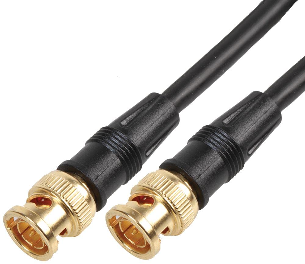 PRO SIGNAL PSG00542 75 Ohm BNC Male to BNC Male RG59/U Coaxial Lead, 2m
