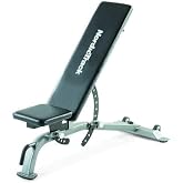 NordicTrack Adjustable Training Bench for Home Gym | Multiple Backrest Positions Adjust Seamlessly from Decline, Flat, Incline, and Military Angles to Support Full-Body Workouts