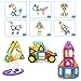 Magnetic Blocks, Magnetic Tiles, 55 Pcs Magnetic Tiles Building Blocks Magnetic Construction Set Educational Stacking Toys